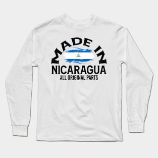 Born in NIcaragua Long Sleeve T-Shirt
